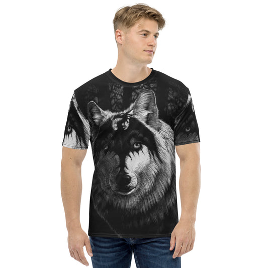 Dragon Wolf Men's t-shirt - Free USA Shipping