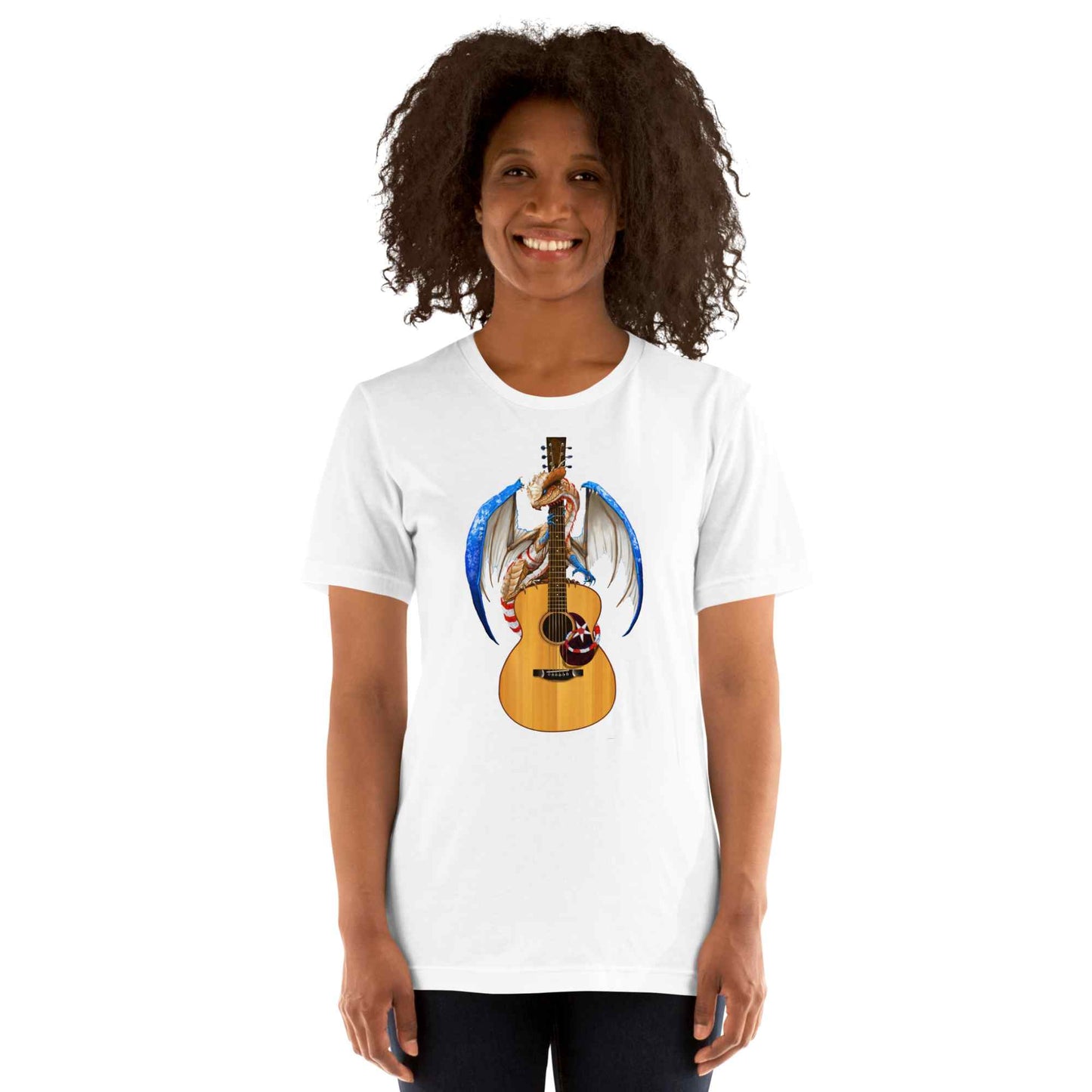 Country Music Dragon Unisex t-shirt
