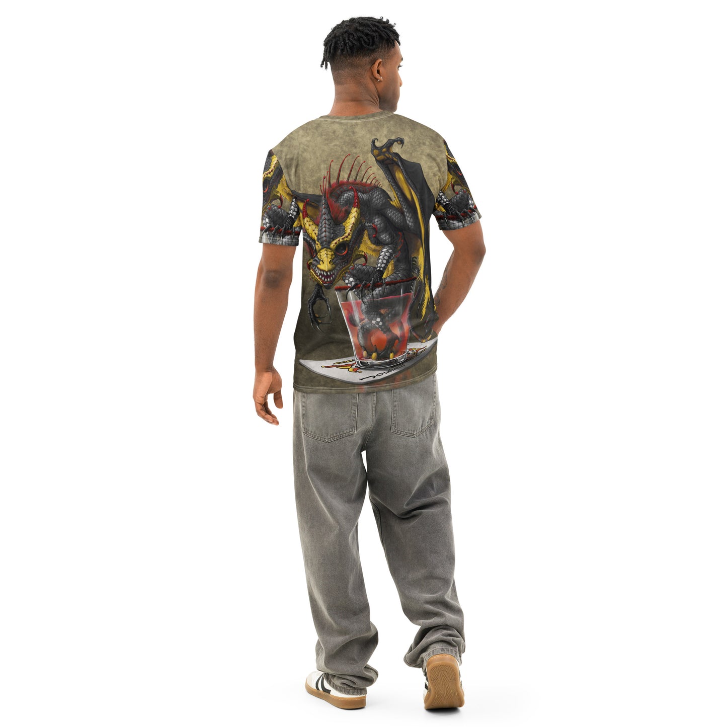 Joker Card Men’s cotton crew neck t-shirt - Free USA Shipping