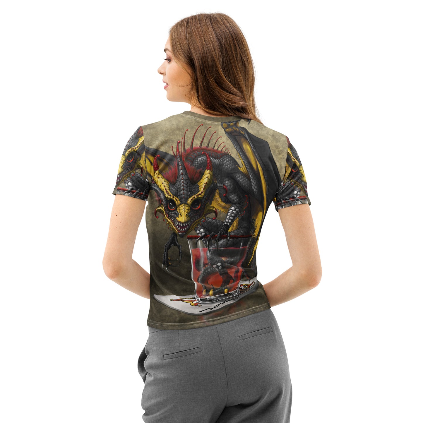 Joker Card Women’s cotton crew neck t-shirt