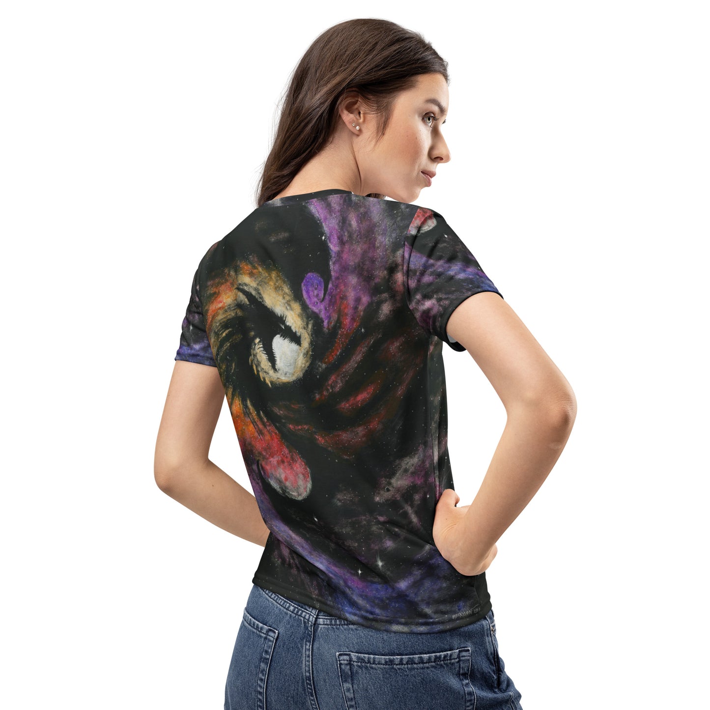 Dragon Galaxy Women's T-shirt - Free USA Shipping